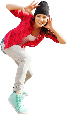 Image of girl with hands to ears to show she is listening to the range of web services